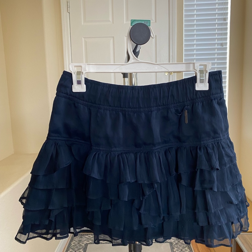 A&F navy color skirt size large